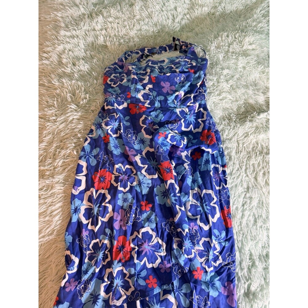 2021 Disney Parks The Dress Shop Lilo & Stitch Vacation Mode Blue Dress